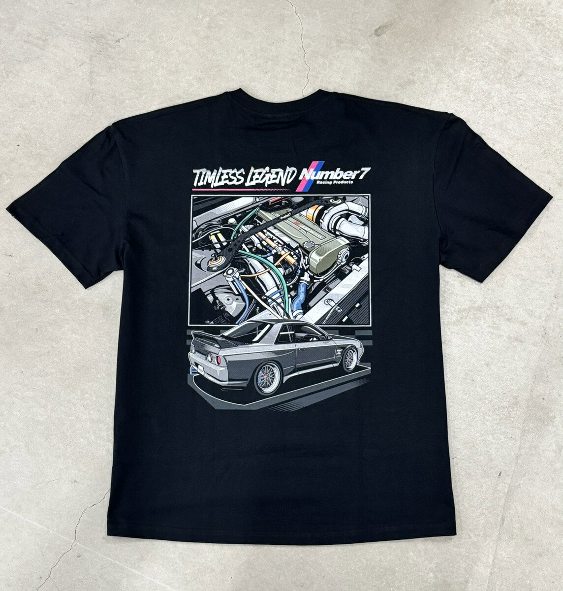  R32 Tシャツ GTR BNR 32旧車 アメカジ カジュアル 送料無料