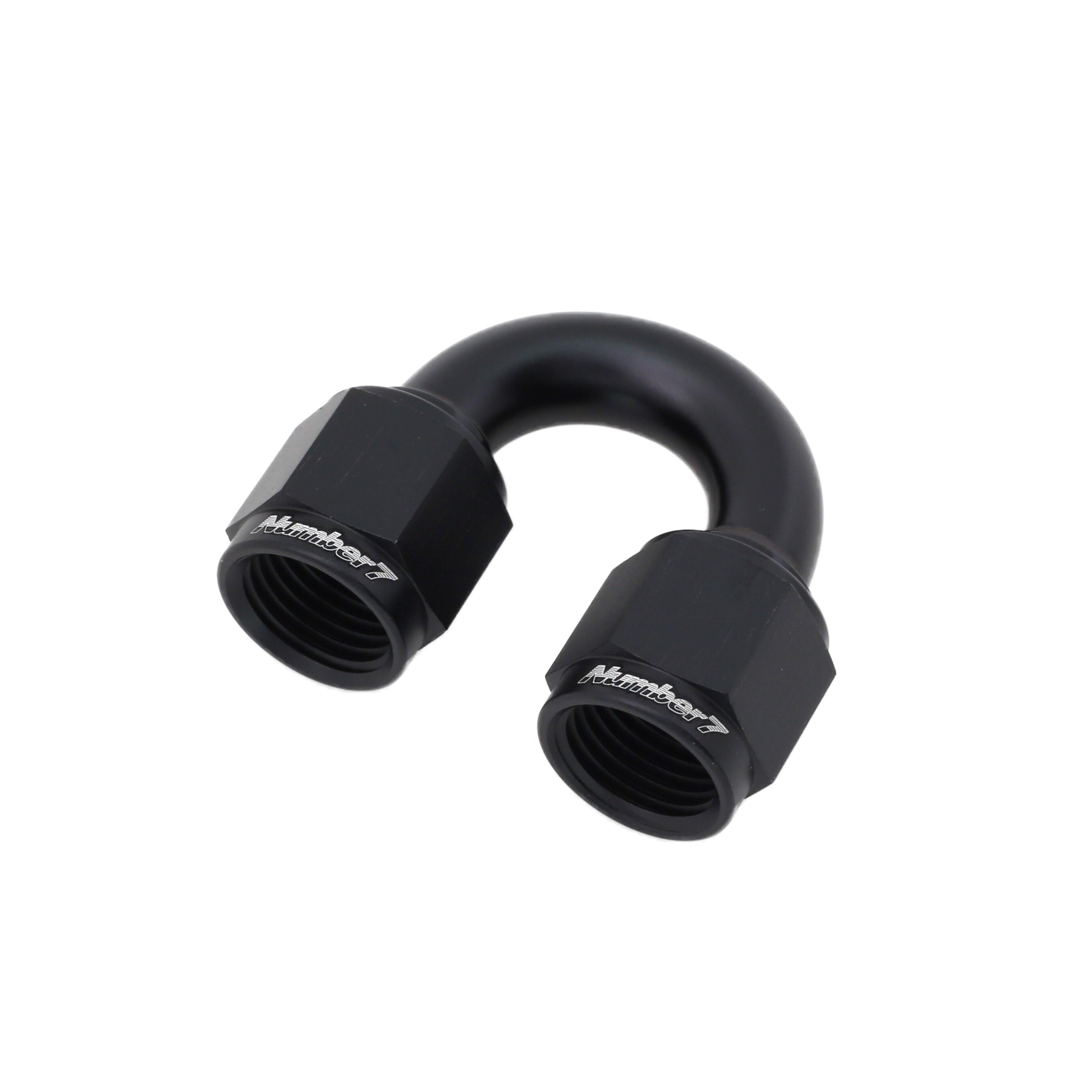 【 Number7 】FITTING 180° FEMALE SWIVEL COUPLER 180° メス カプラー（回転式）Black Titanium Gray