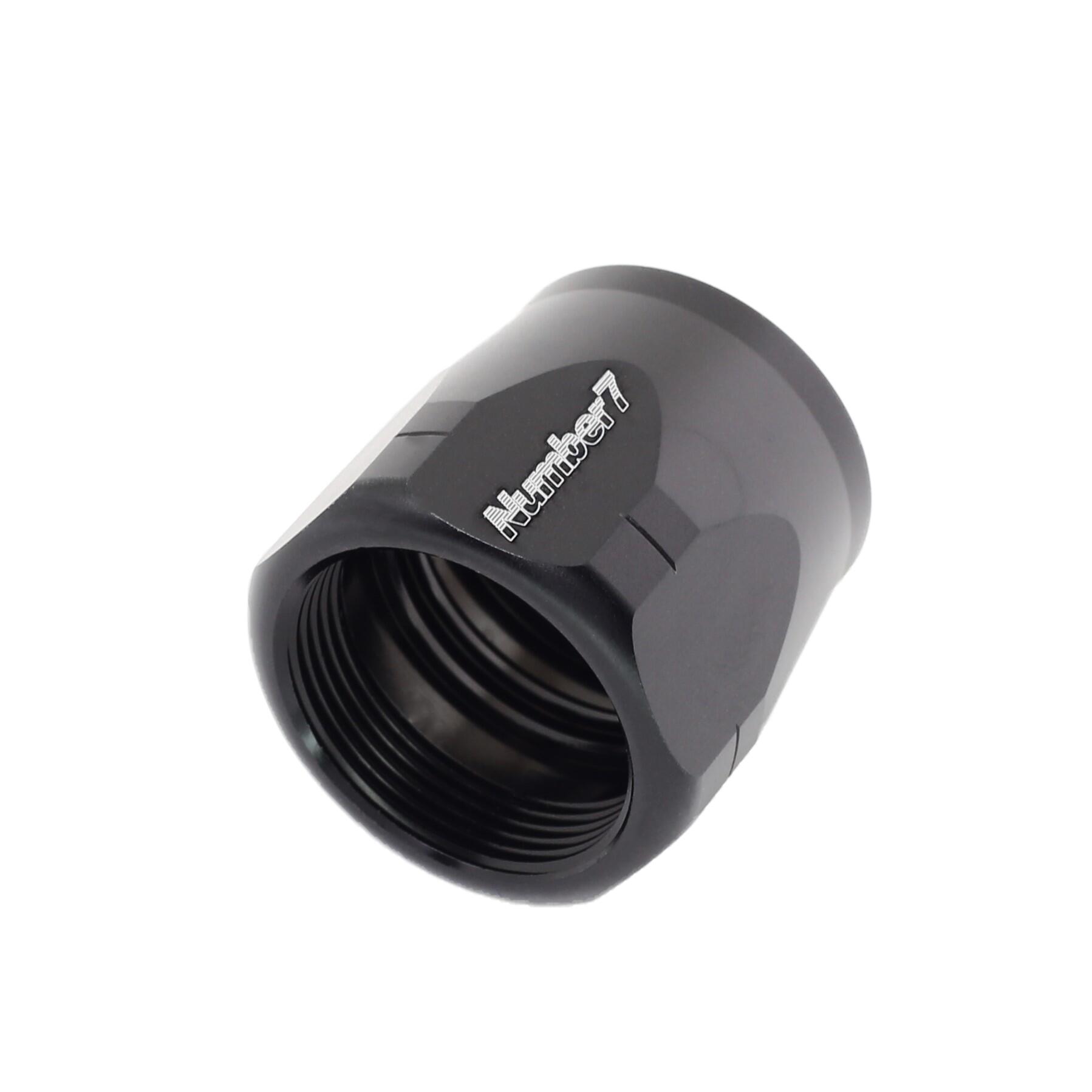 【 Number7 】HOSE END SOCKETS TO SUIT CUTTER STYLE-ALLOY Black