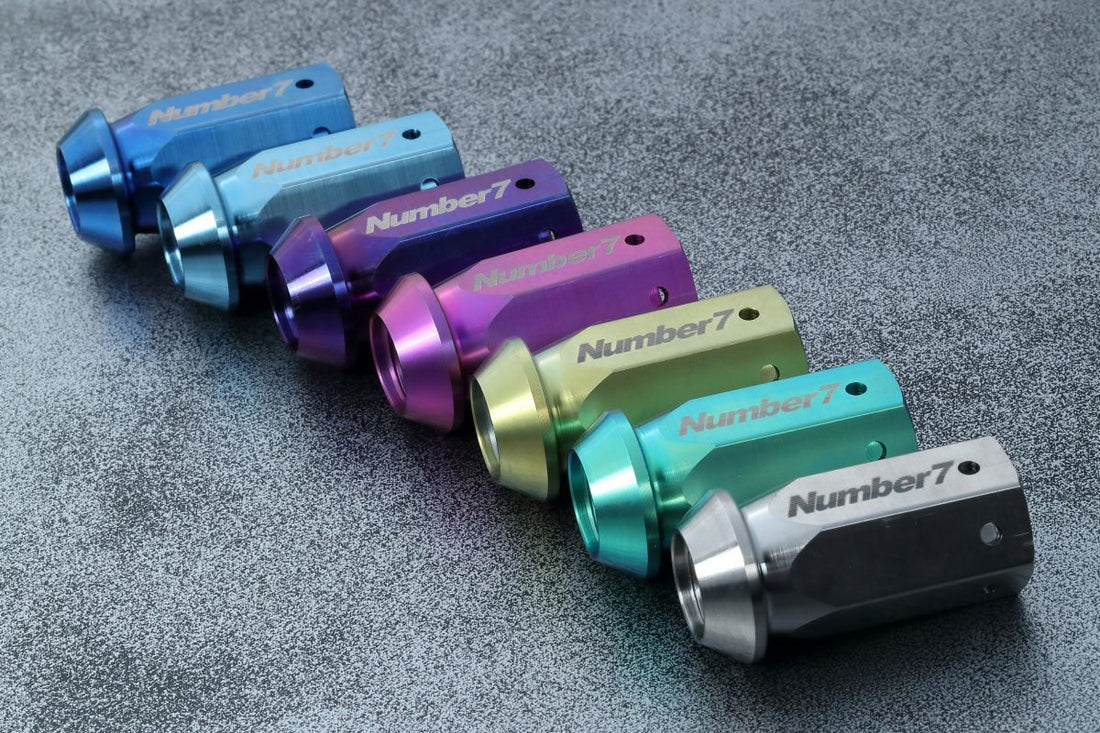 【 Number7 】 64 Titanium GR5 Racing Nut P1.25 P1.5