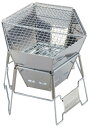 キャプテンスタッグ ヘキサ ステンレス ファイア グリル (M) M-6498