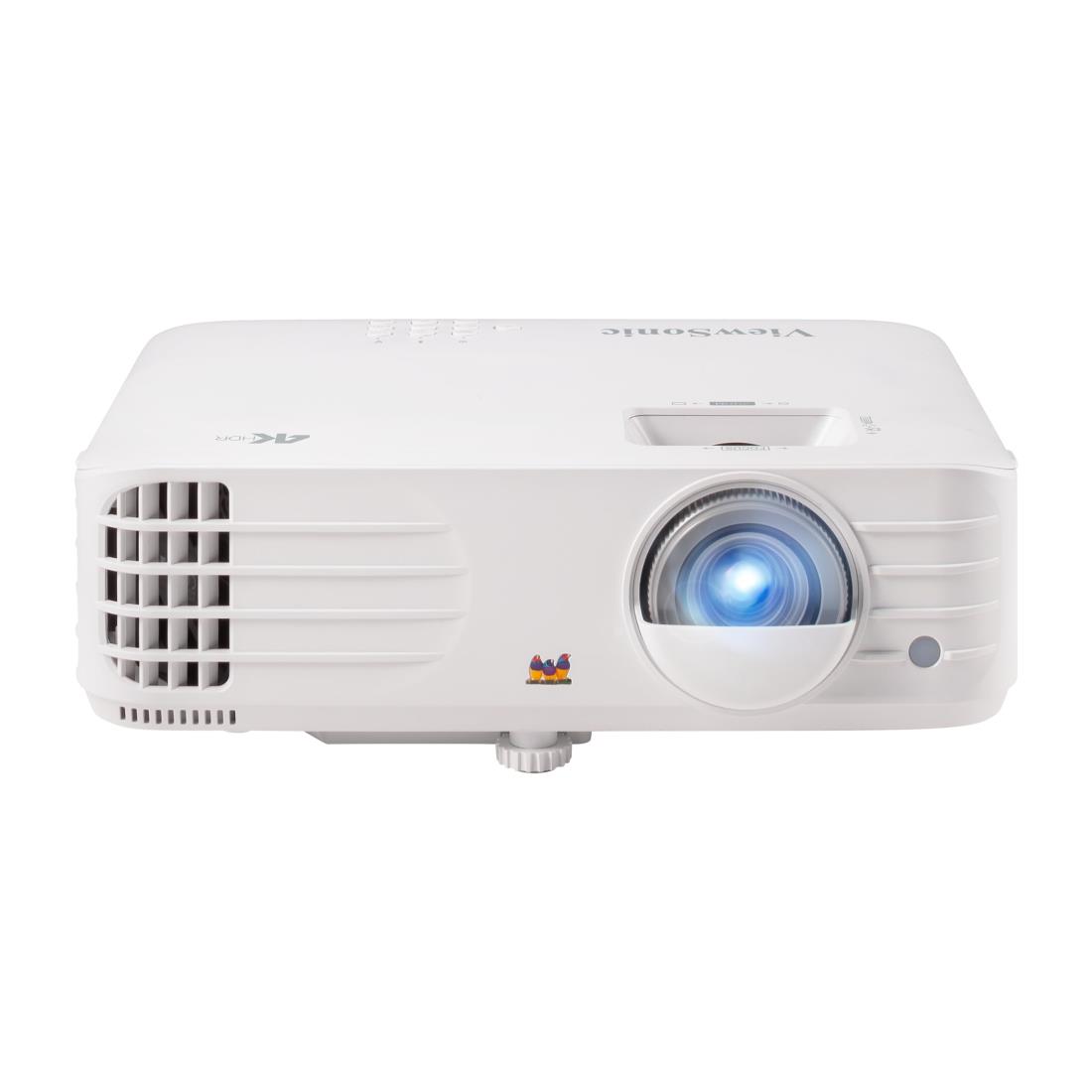 ViewSonic PX701-4K ゲーミングプロジェクター【4K UHD 解像度 / HDR HLG 対応 / 3200 ルーメン高輝度 / 低入力遅延 / フルHD 240Hz対応 / 4.2ms 超高速入力 / 300インチ大画面 / 1.1倍光学ズーム / HDMI x2 / 自動台形補正 / 四隅の調整 / ホームプロジェクター】