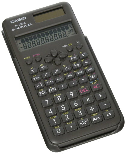 カシオ 関数電卓 2桁表示・統計計算 199関数・機能 fx-290A-N カシオ 関数電卓 2桁表示・統計計算 199関数・機能 fx-290A-N