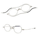 SHIORI 老眼鏡 薄型リーディンググラス SI-05-1+2.50 ラウンドタイプ シルバー