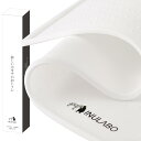 INULABO (イヌラボ) シリコントイレ 犬 トイレ トイレトレー シリコン トイレ シリコンマット 薄型 しつけ用 多頭飼い 薄いトイレ トイレトレーニング おしゃれ (レギュラー (54*40cm)2枚セット)ミルクホワイト(4)