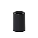 ideaco(イデアコ) ゴミ箱 丸形 1.2L 直径12.5✕高さ18.5cm mini TUBELOR black (ミニチューブラー ブラック)(3)