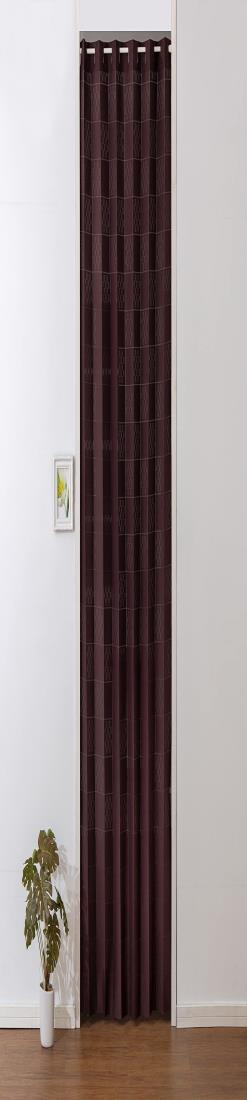 cloth shop 布や のれん アコーディオンタイプ おしゃれ 北欧 間仕切り モダン [幅100cm x丈250 MM-チ..