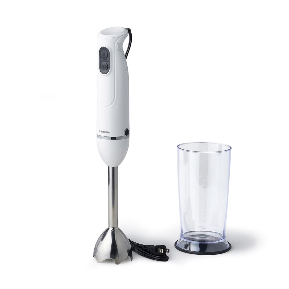 ツインバード ハンドブレンダー ハンディ 離乳食 ジュース作り お手入れ簡単 手作りドレッシング 1台3..