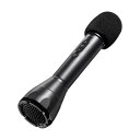 サンワダイレクト 拡声器 マイク 小型 スピーカー&マイク一体型 Bluetooth対応 8W 軽量220g ストラップ付 充電式 400-SP098