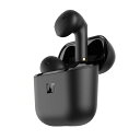 ゼンハイザー(Sennheiser) ワイヤレスイヤホン ACCENTUM Open ブラック 【VGP2025 SUMMER 金賞】 Sennheiser がチューニングした上質でバランスのとれた サウンド 軽やかで開放感のあるオープンデザイン 28時間再生 外音取り込み機能 Bluetooth 5.3 ポケットサイズ