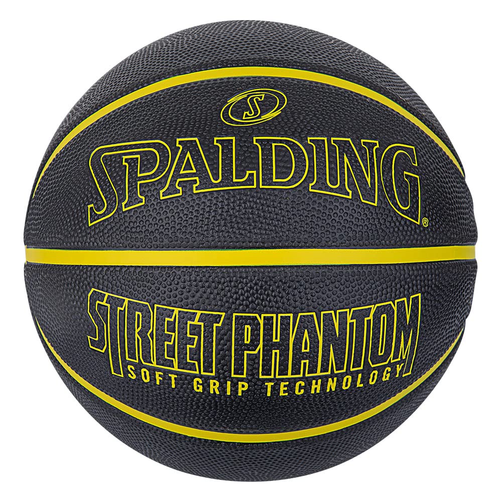 Other - SPALDING(スポルディング) バスケットボール ストリートファントム ブラック×イエロー 5号球 84-671J バスケ バスケットボール
