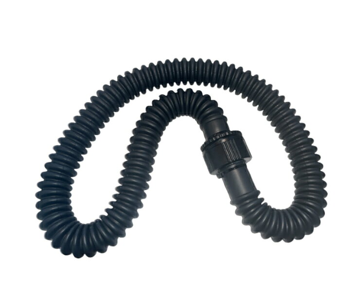 ラバーホース100cm ガスマスク 呼吸制御 リブレス サバゲー ラバー