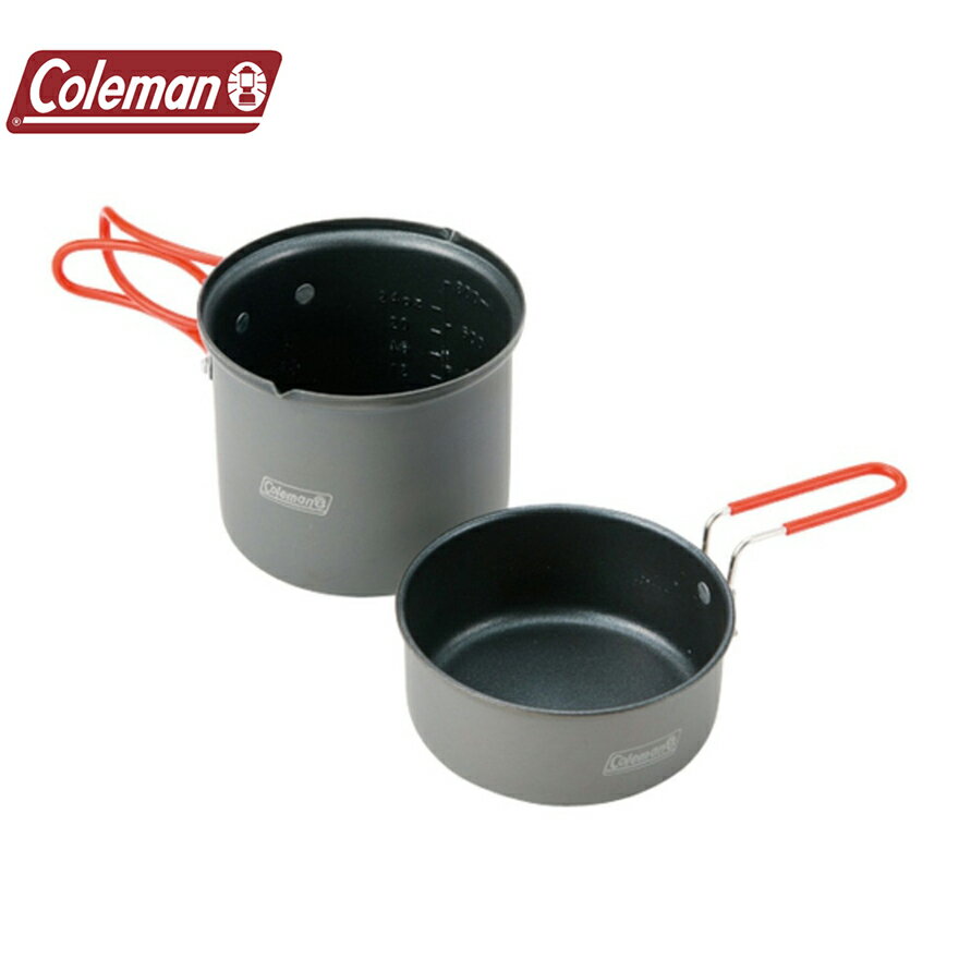 コールマン（Coleman）（メンズ、レディース）パックアウェイ ソロクッカーセット キャンプ用品 調理器具 BBQ フライパン ソロキャンプ 直火 2000012957のサムネイル
