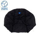 ホールアース(Whole Earth) アウトドア キャンプ 椅子 クラムチェアライトシート 専用 着脱シート WE2PDC48 BLK