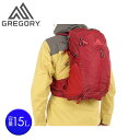 グレゴリー(GREGORY)(メンズ、レディース)バックパック リュック 登山 ハイキング マヤ15 1452789975 レッド 15L