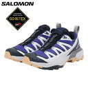 サロモン(SALOMON)(メンズ)ゴアテックス トレッキングシューズ ローカット 登山靴 エックスウルトラ360エッジ X ULTRA 360 EDGE L4...