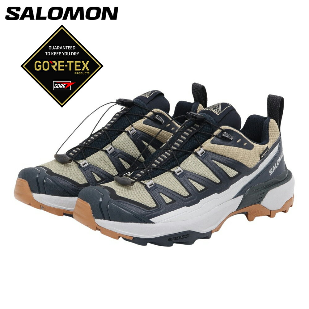 サロモン（SALOMON）（メンズ）ゴアテックス トレッキングシューズ ローカット 登山靴 エックスウルトラ360エッジ X ULTRA 360 EDGE L47526400