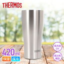 サーモス(THERMOS) 保温 保冷 真空断熱タンブラー 420ml JDY-420 S