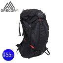 グレゴリー(GREGORY)(メンズ、レディース)バックパック リュック 登山 ハイキング ズール 55L ボルケニックブラック MD/LG 1452930662(4)