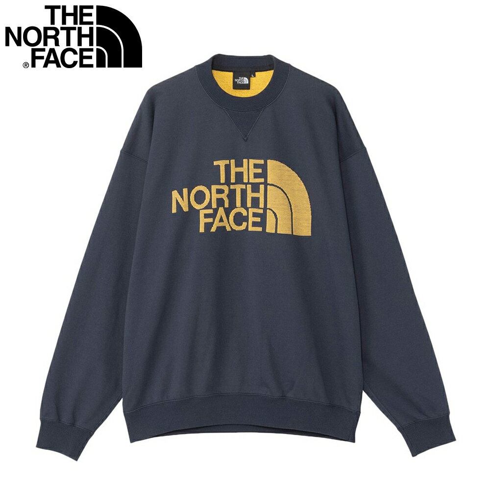 【最大7万ポイントバック！要エントリー＆抽選★11/25限定】ザ・ノース・フェイス（THE NORTH FACE）（メンズ、レディース）トレーナー スウェット ジャカードハーフドームクルー NT62438