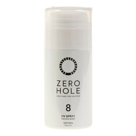 ゼロホール（ZERO HOLE）（メンズ、レディース、キッズ）ゴルフ スキンケア 夏 国内最高基準防御力 SPF50+ PA++++ UV 日やけ止め 塗るスプレー フローズンショット 無香料