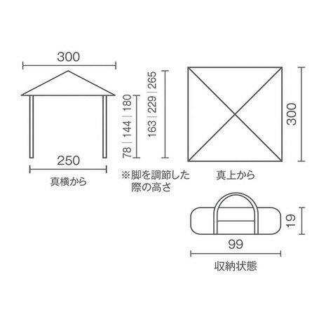 【9/5限定エントリー＆対象4店舗買い回りで最大P10倍！】コールマン（Coleman） インスタントバイザーシェードII/L+ 2000038824 タープテント キャンプ