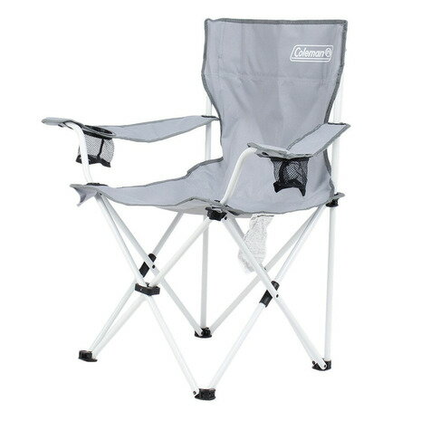 コールマン(Coleman) チェア 折りたたみ椅子 スチール アウトドア リゾートチェア (グレー)2000033559バーベキュー キャンプ スチール 灰色 収納ケース (メンズ、レディース)
