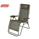 コールマン（Coleman） インフィニティチェア オリーブ アウトドアチェア リクライニング 椅子 折りたたみ 2000038848