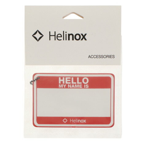 ヘリノックス（Helinox） アウトドア チェア Helloパッチ レッド 19759017004000 （メンズ、レディース）