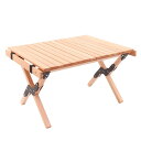 ノースウェイ スポーツ(NORTHWAY SPORTS) キャンプ 木製ウッドロールテーブルS NS-UDRT 60cm