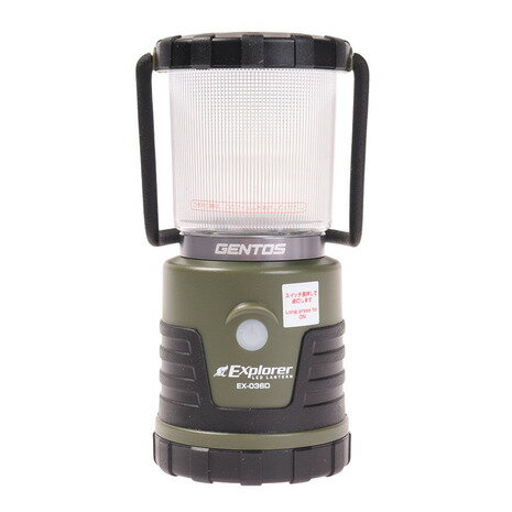 ジェントス(GENTOS) ランタン LED ライト アウトドア キャンプ おうち時間 ソロキャンプ 防災 アウトドア EX-036D (メンズ、レディース)