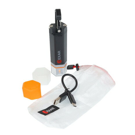 【6/5限定 エントリー＆対象4店舗買回りで最大P10倍】ヘキサー（HEXAR）（メンズ、レディース）コンパクト LEDランタン 充電式 アウトドア キャンプ UL4 BLKのサムネイル