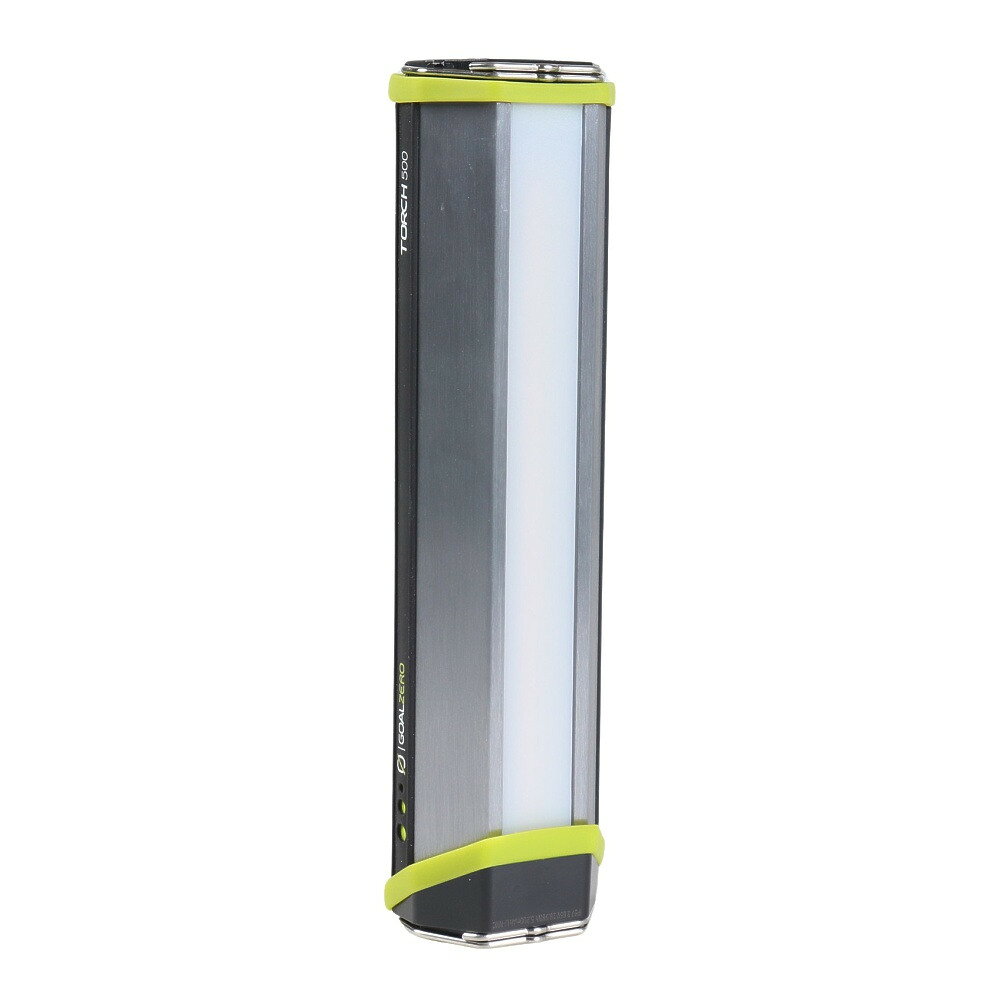 ●中国製●本体重量:約363g●本体サイズ:約22.4×5.6×11.4cm●バッテリー容量:18.7Wh(3.6V、5200mAh)●バッテリーの種類:リチウムイオン電池(NMC)●LEDライト:【全点灯・強モード時】500ルーメン 【スポットライト・強モード時】300ルーメン 【フラッドライト・強モード時】300ルーメン●USB出力:USB Type-Aポート(最大10.5W、5V 2.1A)●連続使用時間の目安:2〜50時間●充電時間の目安:【USB充電時】約4時間 【内蔵ソーラーパネル】約23〜46時間 【Nomad 10ソーラーパネル】約4〜6時間●推奨使用温度域:0〜40℃●スポットライトとフラッドライトに対応:照らしたい箇所を効率よく照らすことができるスポットライトと、辺りを広く照らすためのフラッドライトの2か所に発光部を備え、同時点灯も可能。それぞれ最大300ルーメンのライト点灯に対応し、3段階での輝度調整も可能です。用途に応じて最適な照度を選択でき、弱モードであれば最大50時間の点灯が行えます。●USB出力機能を備えパワーバンクとしても使用可能:本体に18.7Wh(3.6V 5200mA)の大容量リチウムイオン電池を備え、USBケーブルを使用することでスマートフォンやデジタル機器への給電も可能です(最大2.1A 10.5W)。電源出力しながらもライトの点灯が可能となり、内蔵バッテリーの残量は視認性に優れたLEDインジケータで簡単に確認することができます。●IP67の防水防塵仕様と内蔵ソーラーパネル:アドベンチャーや屋外での作業時について回る、水しぶきやほこりの問題からも本体を保護する仕様となっています。また、本体へのUSB充電に加え、内蔵されるソーラーパネルは日光を充分に得ることができれば、どこでも充電を行うことができます。●最大500ルーメンのLEDライトを搭載●スポットライトとフラッドライトの点灯モードに対応●18.7Whリチウムイオン電池を内蔵し、最大50時間のライト点灯が可能●スマートフォンなどを充電できるUSB出力ポートを装備●USB充電と内蔵ソーラーパネルによる充電に対応●ソーラーパネル(別売)からの充電に対応●バッテリー残量が分かるLEDインジケータ搭載●吊り下げ用ハンガーを装備●IP67の防水防塵仕様【商品の購入にあたっての注意事項】※一部商品において弊社カラー表記がメーカーカラー表記と異なる場合があります。※ブラウザやお使いのモニター環境により、掲載画像と実際の商品の色味が若干異なる場合があります。※掲載の価格・製品のパッケージ・デザイン・仕様について、予告なく変更することがあります。あらかじめご了承ください。ゴールゼロ Goal Zero エルブレス ヴィクトリア ビクトリア Victoria L-Breath アウトドア照明器具 スポットライト フラッドライト LED ライト 照明 高機能 USB充電 ソーラー充電 モバイルバッテリー スマホ充電 モード切替 コンパクトサイズ 自宅 アウトドア キャンプ BBQ バーベキュー 野外 夜間 車中泊 車内 キャンプ用品 キャンプグッズ 節電 停電 備え 災害時 避難 防災グッズ 防災用品 2025_06_rss_campinggear