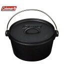コールマン(Coleman) すぐ調理可能 植物性オイル仕上げ オーブン バーベキュー BBQ キャンプ ダッチ10インチ 2000039256