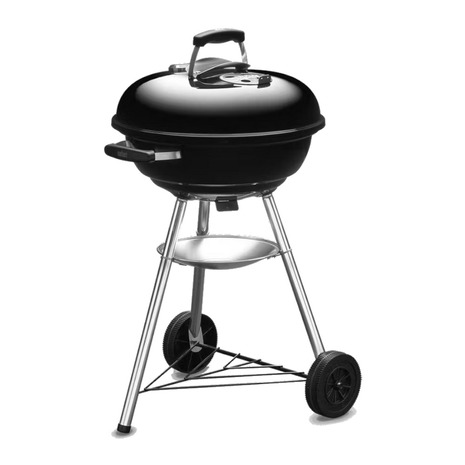 ウェーバー（WEBER） コンロ グリル バーベキュー コンパクトケトル チャコールグ...