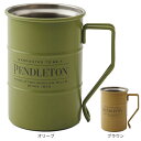 ペンドルトン(PENDLETON)食器 カップ マグカップ キャンプ ニューダブルウォールドラムマグ オリーブ 198023130(4)
