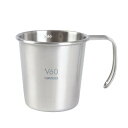 HARIO(HARIO) コーヒー マグ ハンドドリップ V60 メタルスタッキングマグ O-VSM-30-HSV