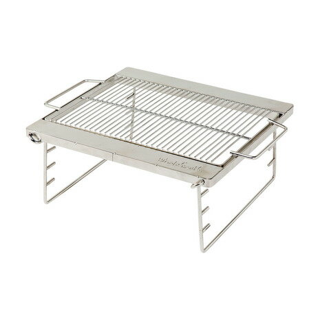 【5点10%OFF!まとめ買いクーポン☆8/11迄】ホールアース(Whole Earth) クイックアップ 焚き火台 EX用ロストル&ロストルハンガー WE21DF82 (メンズ、レディース)