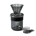 アンドエヌイー(&NE) 調理器具 キャンプ アウトドア nikii cafe トライタン ドリッパー&サーバー NKW-373