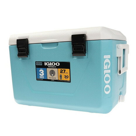 イグルー igloo クーラーボックス アイスボックス 27L 保冷 ネスティングクーラー ライトブルー 150500