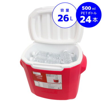 【全品さらにP9倍!29日限定!要エントリー】コールマン(Coleman) クーラーボックス 中型 26L ホイールクーラー28QT 2000010028 キャンプ アウトドア バーベキュー (メンズ、レディース)