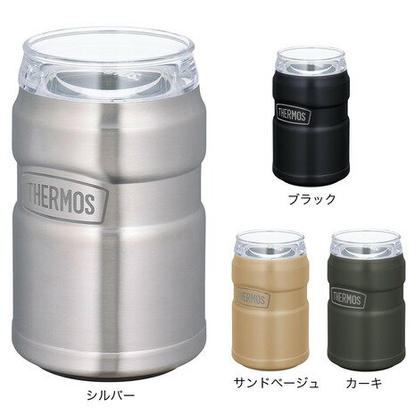 タンブラー（3000円程度） サーモス（THERMOS）保冷缶ホルダー タンブラー 保冷 保温 350ml缶用 ROD-0021