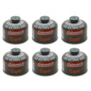コールマン(Coleman) ガスカートリッジ 純正イソブタンガス燃料 230G 6個セット 5103A200T