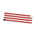 スノーピーク(snow peak) ウイングポールレッド 240cm TP-002RD キャンプ用品 タープ アクセサリ