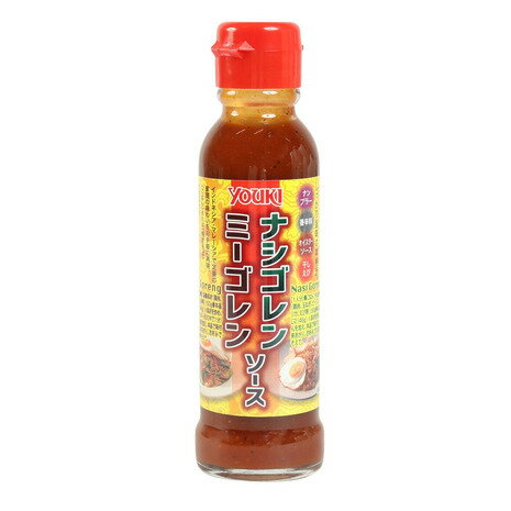 ●原材料:砂糖(国内製造)、魚醤、トマトケチャップ、醤油、唐辛子ペースト、食塩、オイスターソース、ガーリックパウダー、コリアンダー、発酵酸味液、干しえび粉、ジンジャーパウダー、胡椒、クミン、レモングラス/調味料(アミノ酸)、増粘剤(キサンタン)、(一部にえび・小麦・大豆を含む)●栄養成分表示(100g当たり):エネルギー 148kcal/たん白質 5.6g/脂質 0.5g/炭水化物 30.2g/食塩相当量 9.7g●容量:142g●名称:ナシゴレン・ミーゴレンソース(調味料)●メーカー名:ユウキ食品株式会社●生産国:日本●インドネシア・マレーシアで定番の家庭の味わいをお手軽に再現。「ごはん」または「焼きそば」どちらでもおいしく仕上がります。●ナンプラーにオイスターソース・干しえびの旨味を加え、唐辛子・ガーリック・コリアンダー・ジンジャー・クミン・レモングラスなど、 エスニック料理の風味を出すスパイスで仕上げました。●米料理のナシゴレンと麺料理のミーゴレンのどちらの味付けにもこれ1本でOKです。【返品・注意事項について】※食料品につき、ご注文後の返品・交換はお受けできません。※賞味期限・消費期限は2か月以上の商品をお届けいたします。ご購入時の期限指定はできません。【商品の購入にあたっての注意事項】※一部商品において弊社カラー表記がメーカーカラー表記と異なる場合があります。※ブラウザやお使いのモニター環境により、掲載画像と実際の商品の色味が若干異なる場合があります。※掲載の価格・製品のパッケージ・デザイン・仕様について、予告なく変更することがあります。あらかじめご了承ください。ユウキ食品 YOUKI エルブレス ヴィクトリア ビクトリア Victoria L-Breath キャンピング小物 キャンプ小物 アクセサリー 食品 アウトドア レジャー キャンプ キャンプ用品 キャンプグッズ