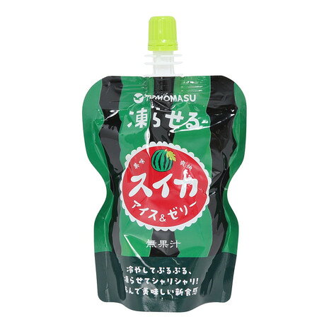 ●原材料名:果糖ぶどう糖液等(国内製造)、水あめ、砂糖、マルトデキストリン/グリセリン、酸味料、ゲル化剤(増粘多糖類)、香料、野菜色素●栄養成分表示(1袋130g当たり):エネルギー 109kcal/たんぱく質 0g/脂質 0g/炭水化物 27.2g/食塩相当量 0.1g(表示値は目安です)●内容量:130g●名称:清涼飲料水(ゼリー飲料)●製造者:株式会社友桝飲料●生産国:日本●美味爽快 スイカ●アイス&ゼリー●無果汁●冷やしてぷるぷる、凍らせてシャリシャリ! もんで美味しい新食感●2通りの食べ方が選べる「アイス&ゼリー」です。冷蔵庫なら「ぷるん」としたゼリー、冷凍庫なら「シャリッ」としたなめらかなアイスと、1本で2つの楽しみ方を選べるのが特徴です。また、凍らせた状態から少し時間が経つと、ゼリーとアイスが溶け合う「ぷるシャリ食感」に!刻々と変わっていく食感はまさに新体験です。ぜひ、あなただけの「食べごろ」を見つけてみてください。●片手でも持ちやすくキャップが付いているので、持ち運びラクラク。お子さまの小腹満たしや、仕事の合間のリフレッシュに最適です。冷凍庫のスペースを気にせず、常温でストックできるため便利!【返品・注意事項について】※食料品につき、ご注文後の返品・交換はお受けできません。※賞味期限・消費期限は2か月以上の商品をお届けいたします。ご購入時の期限指定はできません。【商品の購入にあたっての注意事項】※一部商品において弊社カラー表記がメーカーカラー表記と異なる場合があります。※ブラウザやお使いのモニター環境により、掲載画像と実際の商品の色味が若干異なる場合があります。※掲載の価格・製品のパッケージ・デザイン・仕様について、予告なく変更することがあります。あらかじめご了承ください。あきんど akin-do エルブレス ヴィクトリア ビクトリア Victoria L-Breath キャンピング小物 キャンプ小物 アクセサリー 食品 アウトドア レジャー キャンプ キャンプ用品 キャンプグッズ