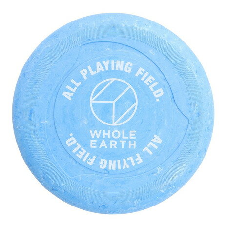 ホールアース（Whole Earth） フリスビー フライングディスク ALL FLYING FIELD オールフライングフィールド WE2MDZ30 BLUE ブルー キャンプ レジャー