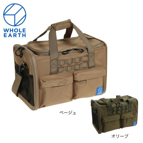 ホールアース（Whole Earth）Pet carrier boston ペット キャリー ボストン WE2MDZ60 小型犬専用 2WAY 移動 バッグ お出かけ キャンプ