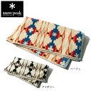 スノーピーク(snow peak)タオル ハンドタオル SP PENDLETON HAND TOWEL One Beige SI-PD-23SU001