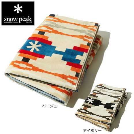 スノーピーク snow peak タオル ブランケット SP PENDLETON TOWEL BLANKET One Beige SI-PD-23SU002